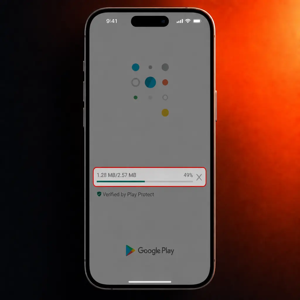 Guia de instalação passo a passo do aplicativo Aposta Ganha para Android, mostrando download e configuração do APK.