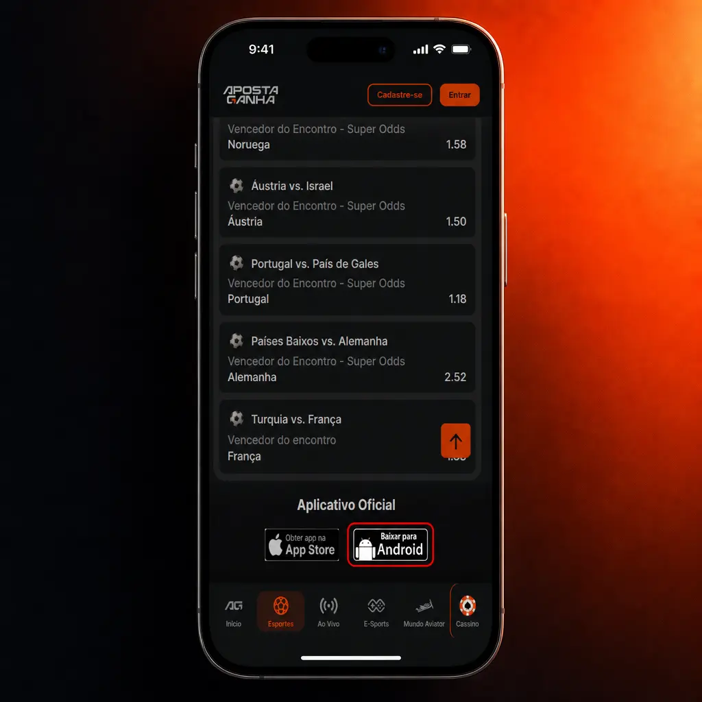 Guia passo a passo para baixar e instalar o app Aposta Ganha no Android