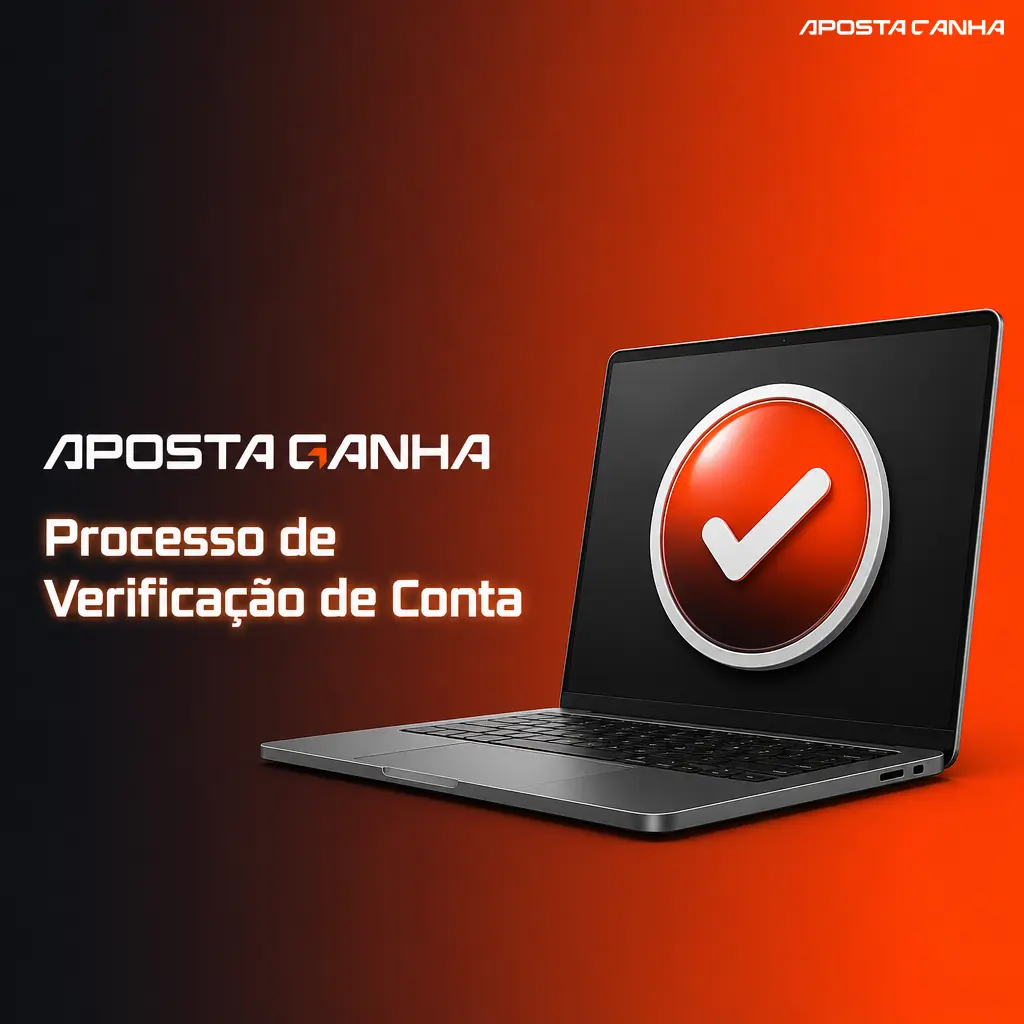 Etapas do processo de verificação de conta na Aposta Ganha, incluindo envio de documento, comprovante e selfie de confirmação