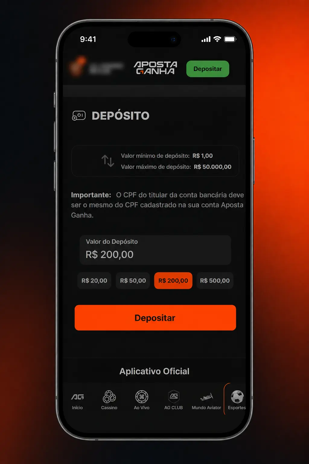 Passo a passo para se cadastrar e apostar em CS2 na Aposta Ganha, do registro ao primeiro depósito.