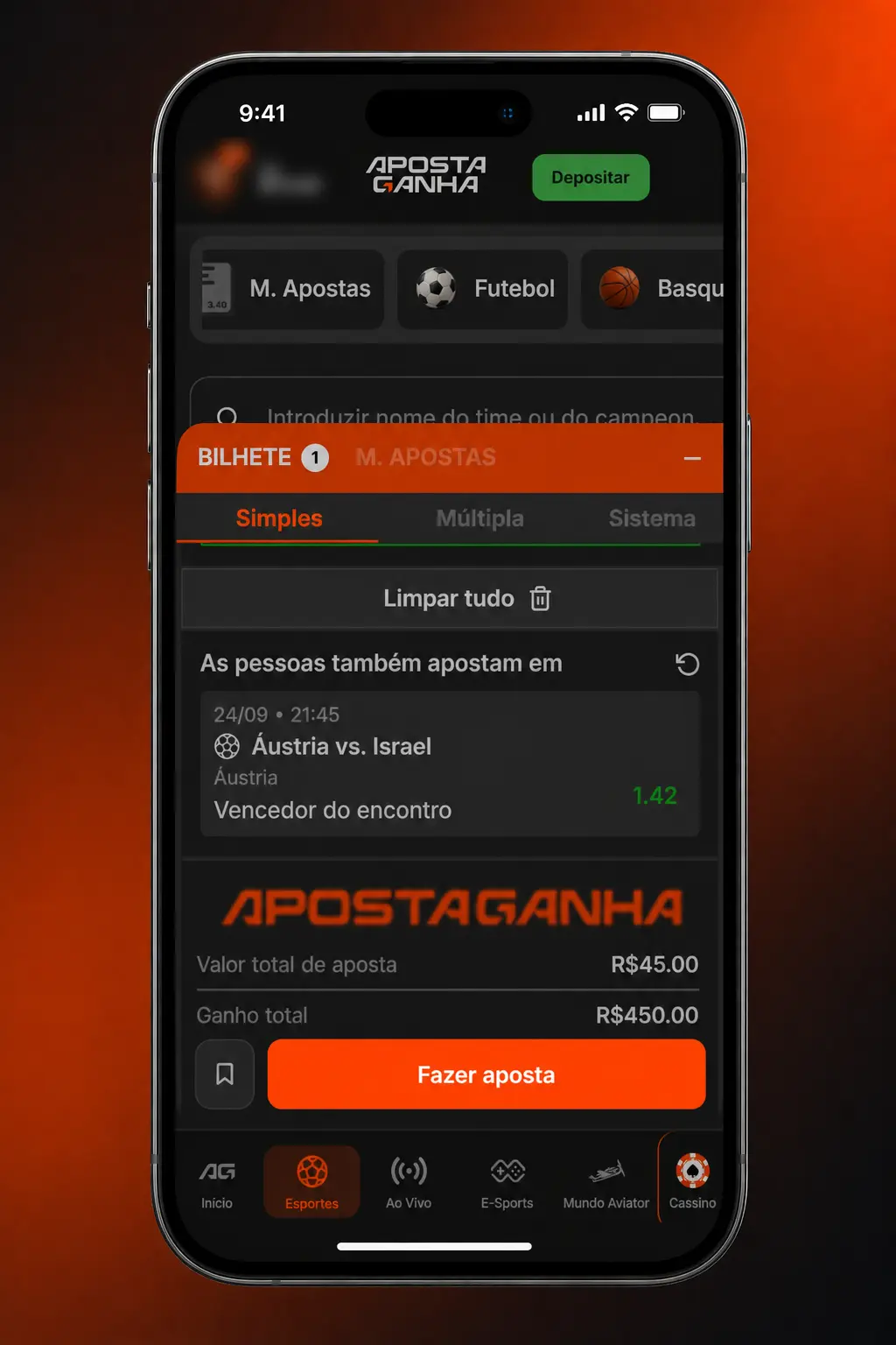 Passo a passo para começar a apostar em Dota 2 na Aposta Ganha: cadastro, depósito e escolha do mercado de apostas.